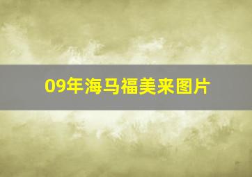 09年海马福美来图片