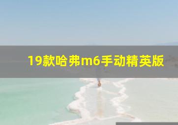 19款哈弗m6手动精英版