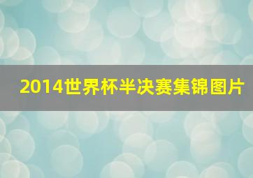 2014世界杯半决赛集锦图片