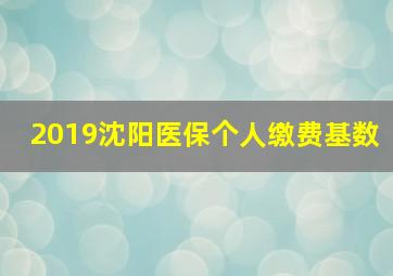 2019沈阳医保个人缴费基数