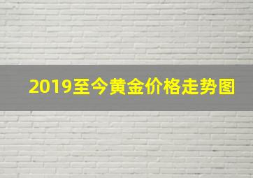 2019至今黄金价格走势图