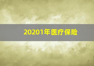 20201年医疗保险