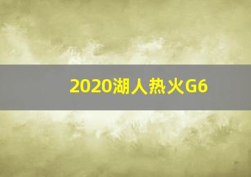 2020湖人热火G6