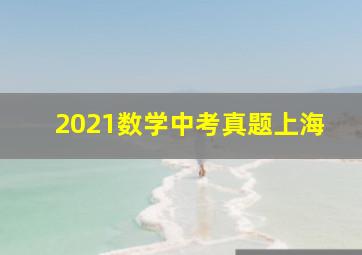 2021数学中考真题上海