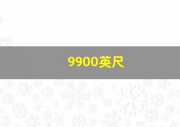 9900英尺