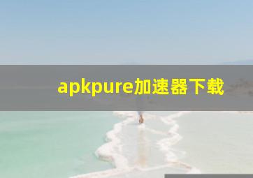 apkpure加速器下载