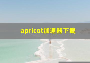 apricot加速器下载