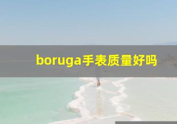 boruga手表质量好吗