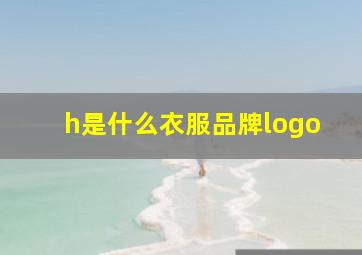 h是什么衣服品牌logo