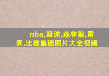 nba,篮球,森林狼,雷霆,比赛集锦图片大全视频