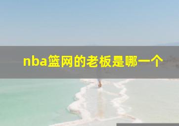 nba篮网的老板是哪一个