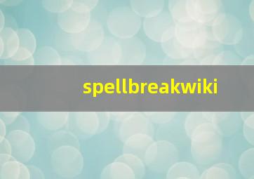 spellbreakwiki