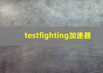 testfighting加速器