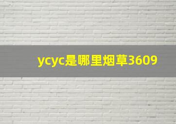 ycyc是哪里烟草3609