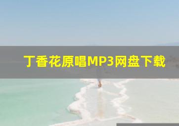 丁香花原唱MP3网盘下载