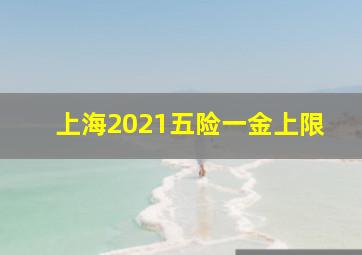 上海2021五险一金上限