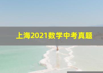 上海2021数学中考真题