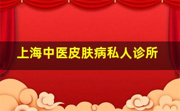 上海中医皮肤病私人诊所