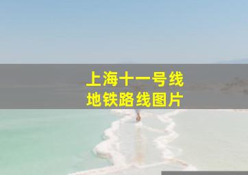 上海十一号线地铁路线图片