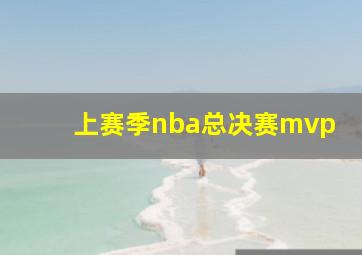 上赛季nba总决赛mvp