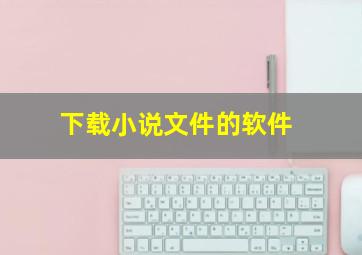 下载小说文件的软件