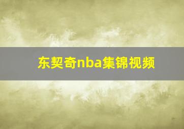 东契奇nba集锦视频