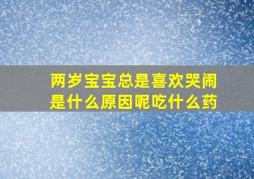 两岁宝宝总是喜欢哭闹是什么原因呢吃什么药