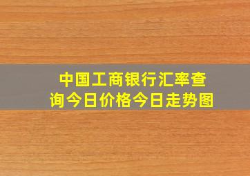 中国工商银行汇率查询今日价格今日走势图