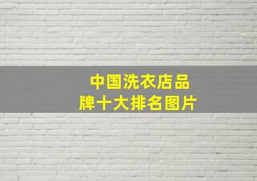 中国洗衣店品牌十大排名图片