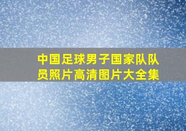 中国足球男子国家队队员照片高清图片大全集