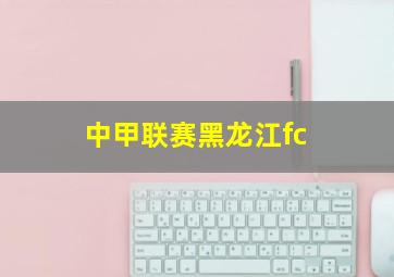 中甲联赛黑龙江fc