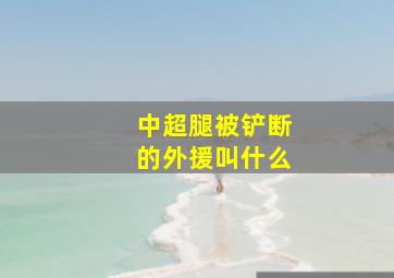 中超腿被铲断的外援叫什么