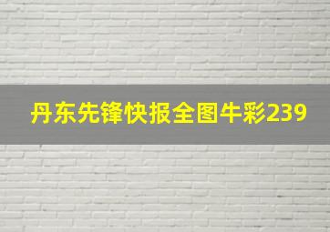 丹东先锋快报全图牛彩239