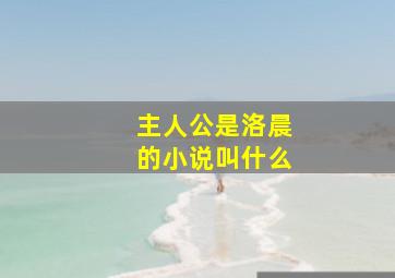 主人公是洛晨的小说叫什么