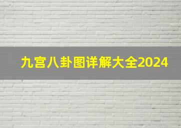 九宫八卦图详解大全2024