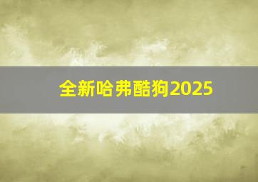 全新哈弗酷狗2025