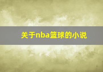 关于nba篮球的小说