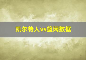 凯尔特人vs篮网数据