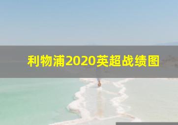 利物浦2020英超战绩图