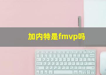 加内特是fmvp吗