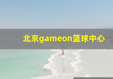 北京gameon篮球中心