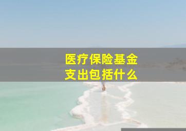 医疗保险基金支出包括什么