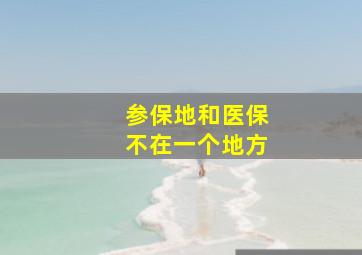 参保地和医保不在一个地方