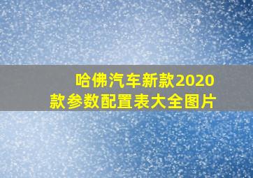 哈佛汽车新款2020款参数配置表大全图片