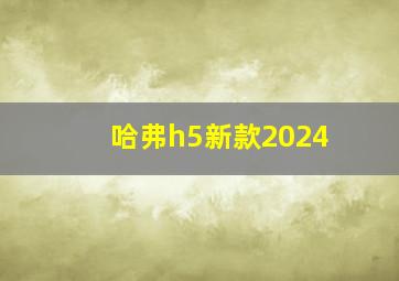 哈弗h5新款2024