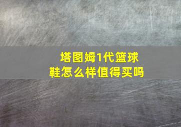 塔图姆1代篮球鞋怎么样值得买吗