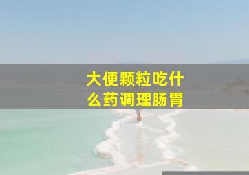 大便颗粒吃什么药调理肠胃