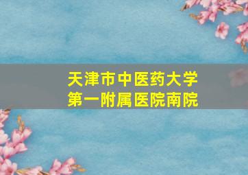 天津市中医药大学第一附属医院南院