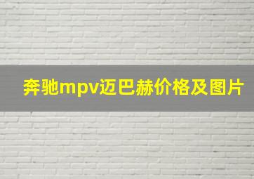 奔驰mpv迈巴赫价格及图片