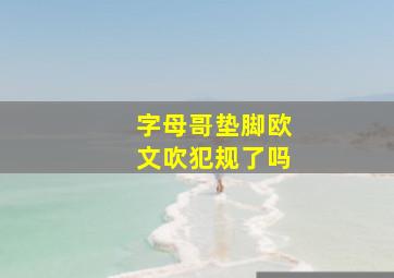 字母哥垫脚欧文吹犯规了吗